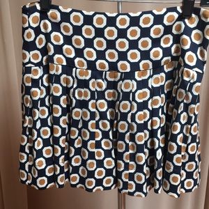 Theory pleated mini skirt size 4